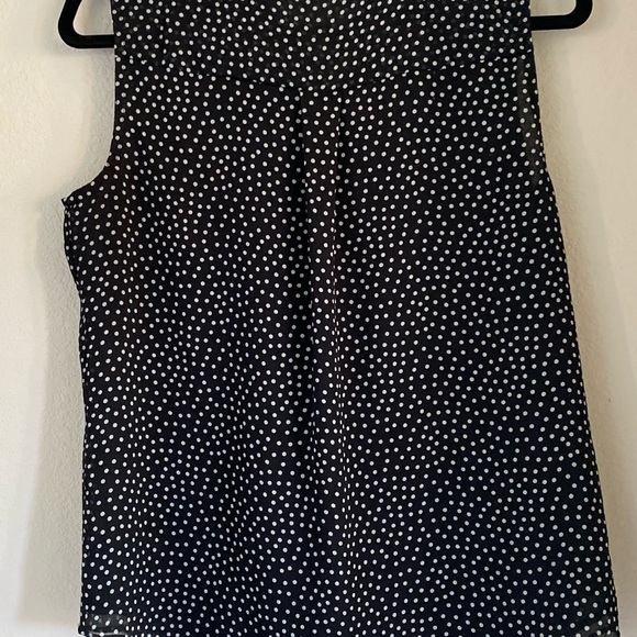 Tommy Hilfiger Medium Black Polka Dotted top - Picture 5 of 11